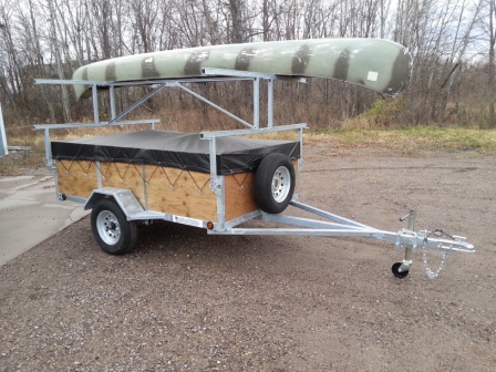 4 Place Kayak &amp; Canoe Utility Trailer for Sale Remackel 